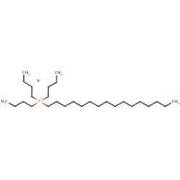 Tributylhexadecylphosphonium bromide formula graphical representation