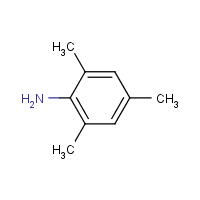 2,4,6-Trimethylaniline formula graphical representation