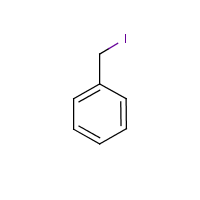 Benzyl iodide formula graphical representation