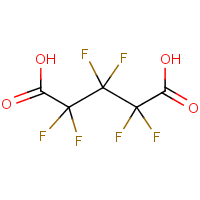 Hexafluoroglutaric acid formula graphical representation