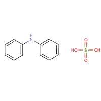 Diphenylamine sulfate formula graphical representation
